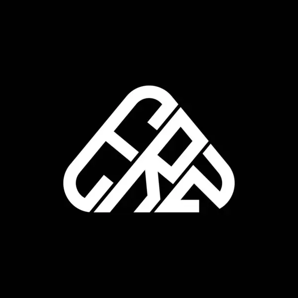 Erz Літери Логотипу Креативний Дизайн Векторною Графікою Erz Простий Сучасний — стоковий вектор