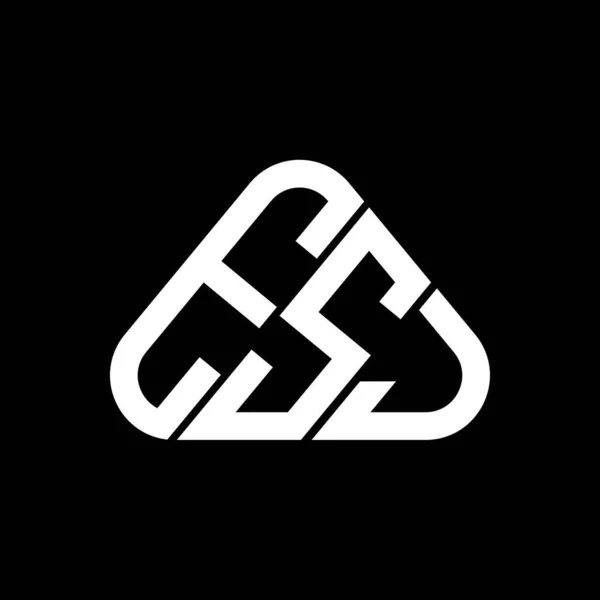 Λογότυπο Λογότυπο Esj Δημιουργικό Σχέδιο Διανυσματικό Γραφικό Esj Απλό Και — Διανυσματικό Αρχείο