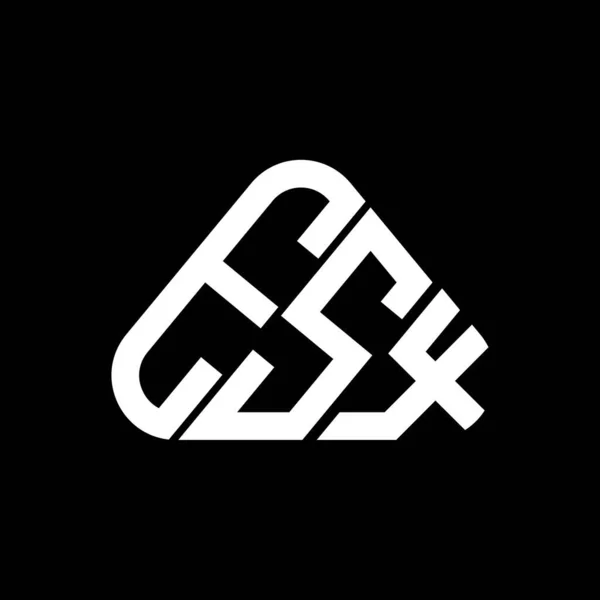 Λογότυπο Λογότυπο Esx Δημιουργικός Σχεδιασμός Διανυσματικό Γραφικό Esx Απλό Και — Διανυσματικό Αρχείο