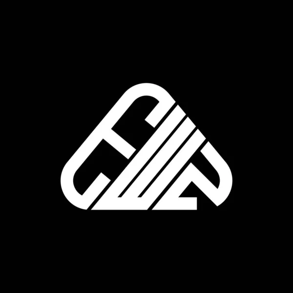 Ewz Буква Логотип Творческий Дизайн Векторной Графикой Ewz Простой Современный — стоковый вектор