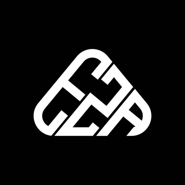 Eza Letter Logo Creatief Design Met Vector Grafische Eza Eenvoudige — Stockvector