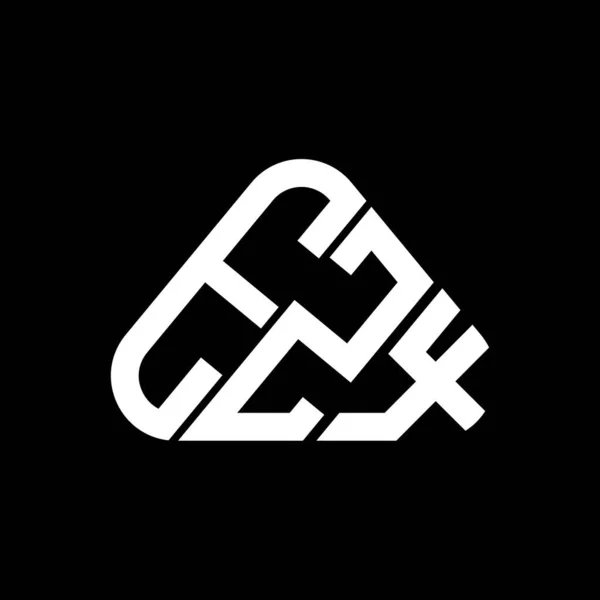 Ezx Harfli Yaratıcı Logo Vektör Grafik Ezx Basit Modern Logo — Stok Vektör