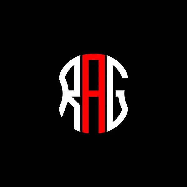 Логотип Rag Креативный Дизайн Rag Уникальный Дизайн — стоковый вектор