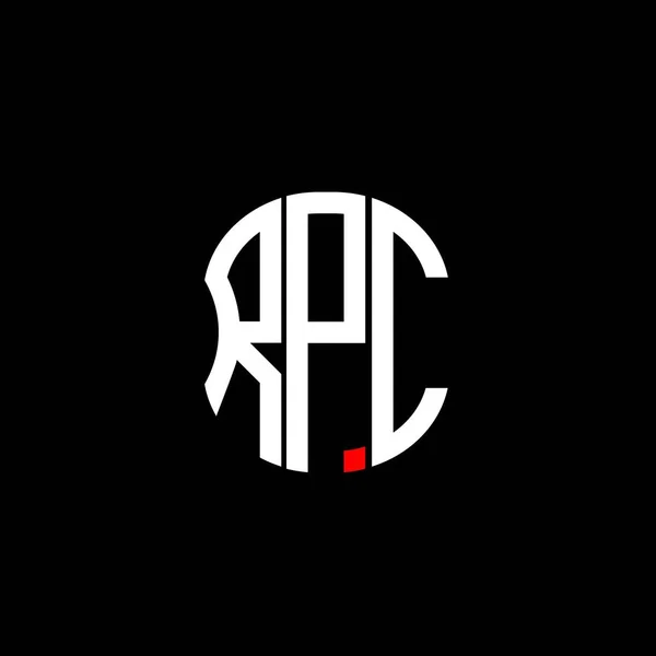 Логотип Rpc Креативный Дизайн Rpc Уникальный Дизайн — стоковый вектор