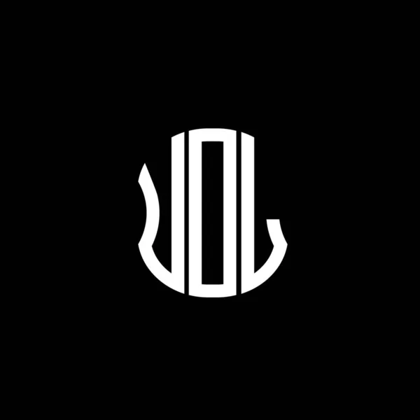 Логотип Ultimate Креативный Дизайн Udl Уникальный Дизайн — стоковый вектор