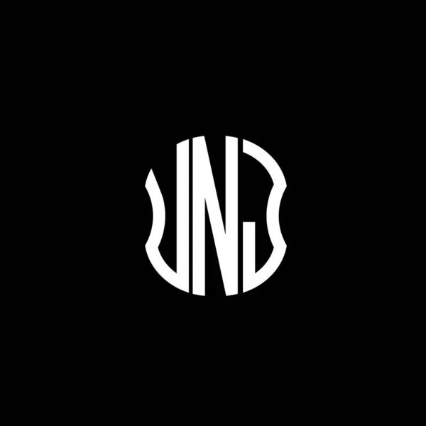 Umj Letter Logo Abstract Creative Design Umj Unique Design — Stock Vector