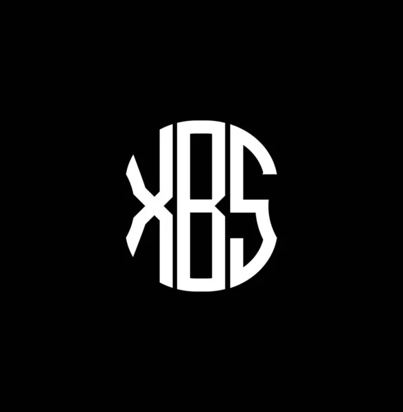 Diseño Creativo Abstracto Del Logotipo Letra Xbs Xbs Diseño Único — Vector de stock