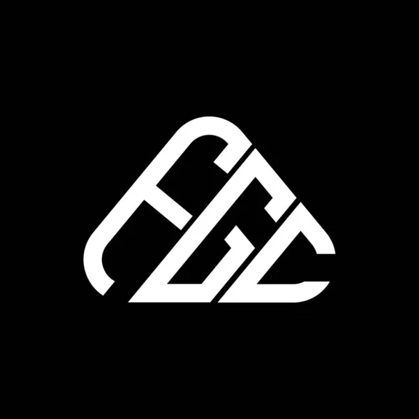 Fgc Letter Logo Kreatives Design Mit Vektorgrafik Fgc Einfaches Und — Stockvektor