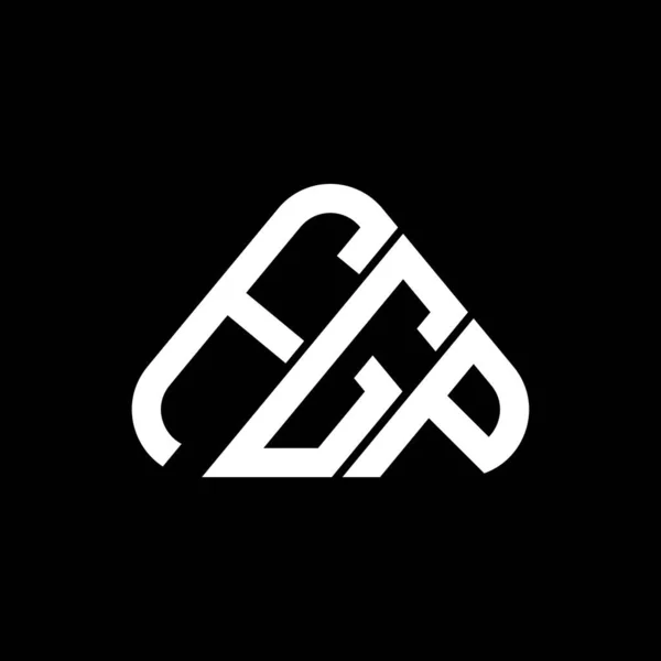 Fgp Letter Logo Creative Design Vector Graphic Fgp Simple Modern — Stock Vector