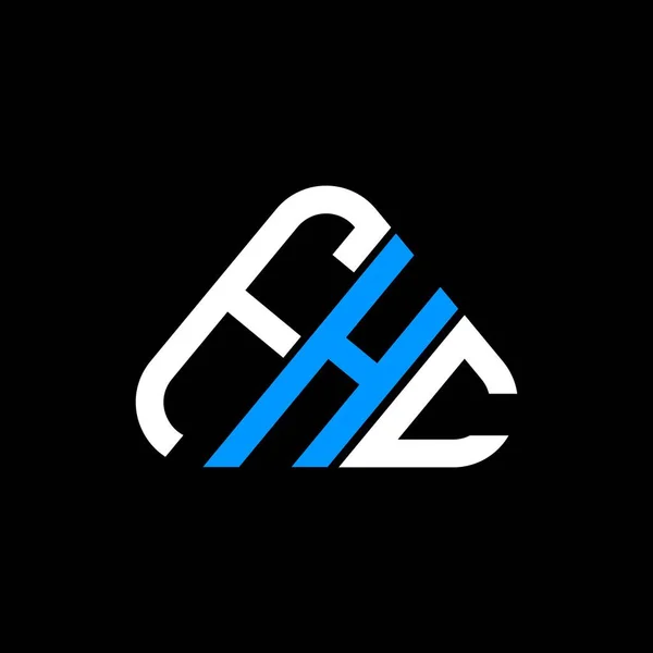Fhc Harf Logosu Yaratıcı Tasarım Vektör Grafik Fhc Basit Modern — Stok Vektör
