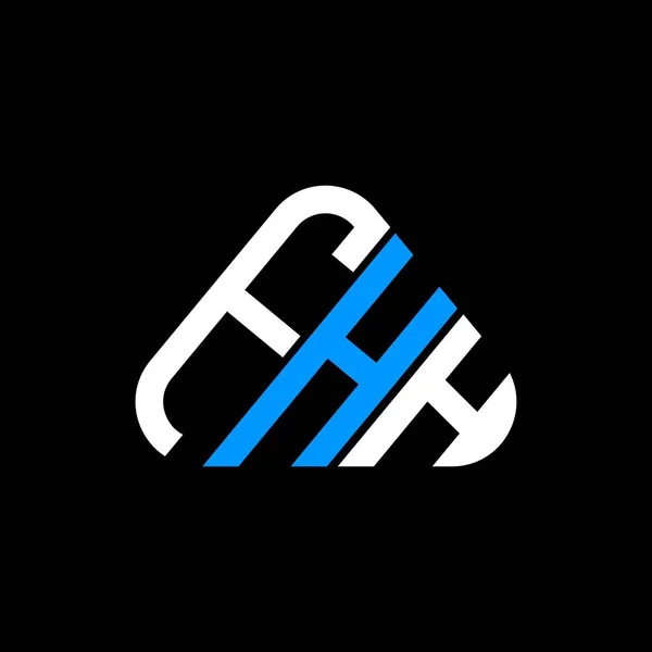 Fhh Harf Logosu Yaratıcı Tasarım Vektör Grafik Fhh Basit Modern — Stok Vektör