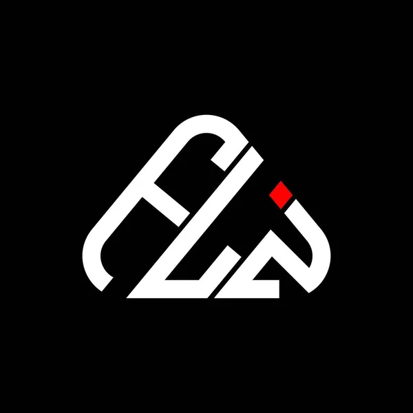 Flz Letter Logo Kreatives Design Mit Vektorgrafik Flz Einfaches Und — Stockvektor