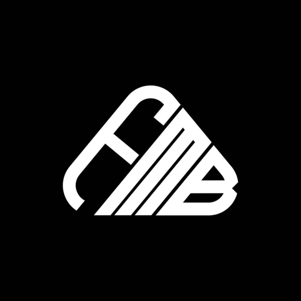 Fmb Letter Logo Creatief Ontwerp Met Vector Grafische Fmb Eenvoudige — Stockvector