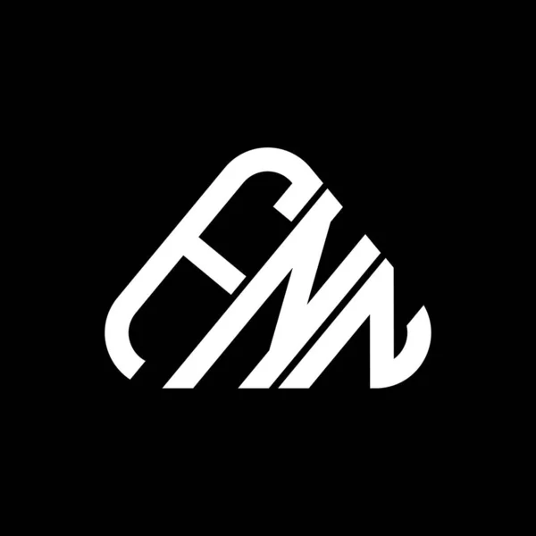Fnn Літерний Логотип Творчого Дизайну Векторною Графікою Fnn Простий Сучасний — стоковий вектор