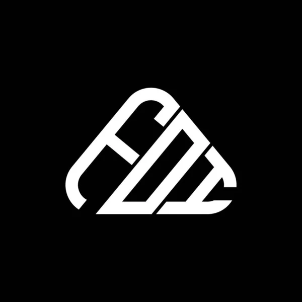Diseño Creativo Del Logotipo Letra Foi Con Gráfico Vectorial Logotipo — Vector de stock