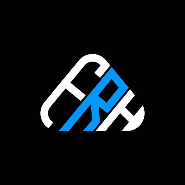 Frh Буква Логотип Творческий Дизайн Векторной Графикой Frh Простой Современный — стоковый вектор