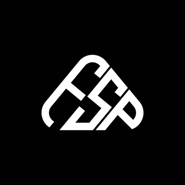 Fsp Letter Logo Creative Design Vector Graphic Fsp Simple Modern — Stock Vector
