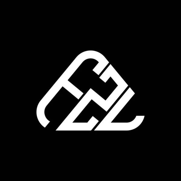Fzl Harf Logosu Yaratıcı Tasarım Vektör Grafik Fzl Basit Modern — Stok Vektör