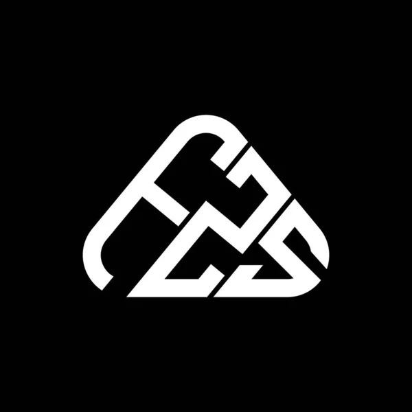 Diseño Creativo Del Logotipo Letra Fzs Con Gráfico Vectorial Logotipo — Vector de stock