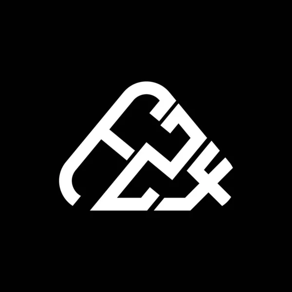 Logo Lettre Fzx Design Créatif Avec Graphique Vectoriel Logo Fzx — Image vectorielle