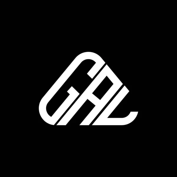 Logo Lettera Gal Design Creativo Con Grafica Vettoriale Logo Gal — Vettoriale Stock