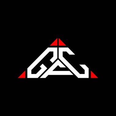 GFC harf logosu yaratıcı tasarım vektör grafik, GFC basit ve modern logo.
