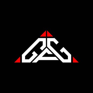GFG harf logosu yaratıcı tasarım vektör grafik, GFG basit ve modern logo.