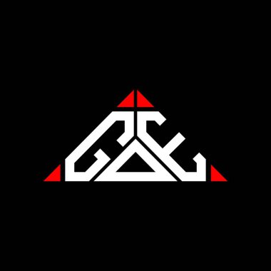 GOE harfi yaratıcı logo tasarımı vektör grafik, GOE basit ve modern logo.