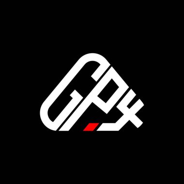 GPX harfi logo yaratıcı tasarımı vektör grafik, GPX basit ve modern logo.