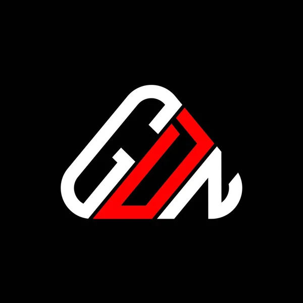 Gdn Carta Logotipo Design Criativo Com Vetor Gráfico Gdn Logotipo — Vetor de Stock