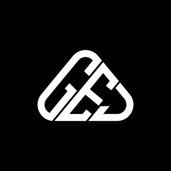 Gej Буква Логотип Творческий Дизайн Векторной Графикой Gej Простой Современный — стоковый вектор