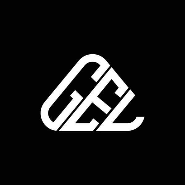 Diseño Creativo Del Logotipo Letra Gel Con Gráfico Vectorial Logotipo — Archivo Imágenes Vectoriales