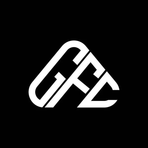Логотип Gfc Векторной Графикой Простой Современный Логотип Gfc — стоковый вектор