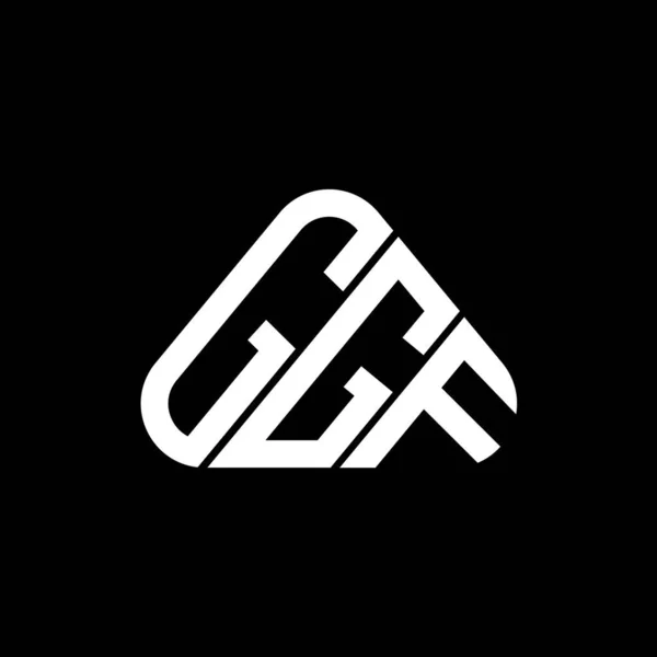 Logo List Ggf Kreatywny Design Grafiką Wektorową Ggf Proste Nowoczesne — Wektor stockowy