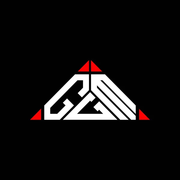 Ggm Lettre Logo Design Créatif Avec Graphique Vectoriel Ggm Logo — Image vectorielle