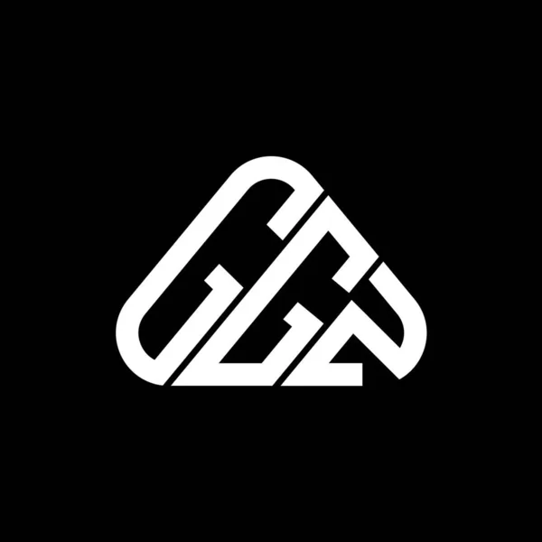 Diseño Creativo Del Logotipo Letra Ggz Con Gráfico Vectorial Logotipo — Archivo Imágenes Vectoriales