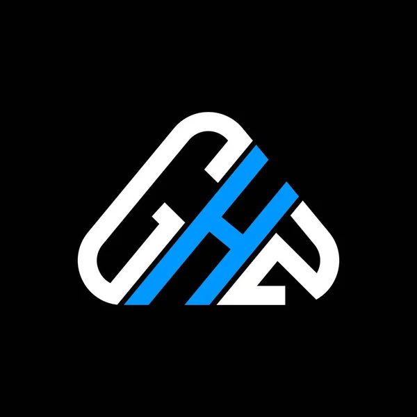 Ghz Carta Logotipo Design Criativo Com Gráfico Vetorial Logotipo Simples —  Vetores de Stock