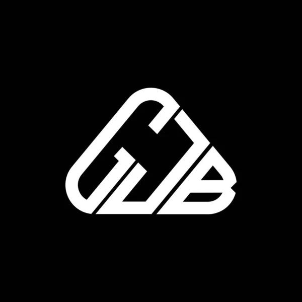 Gjb Letter Logo Creative Design Vector Graphic Gjb Simple Modern — Stock Vector