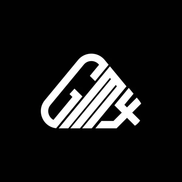 Diseño Creativo Del Logotipo Letra Gmx Con Gráfico Vectorial Logotipo — Vector de stock