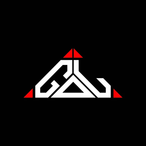 Logo Lettre Ged Design Créatif Avec Graphique Vectoriel Logo Simple — Image vectorielle