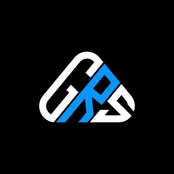Креативный Дизайн Логотипа Grs Векторной Графикой Простой Современный Логотип Grs — стоковый вектор