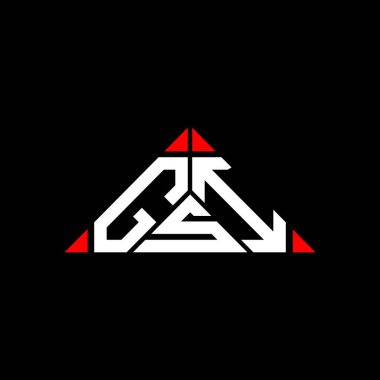 GSI harf logosu yaratıcı tasarımı vektör grafik, GSI basit ve modern logo.