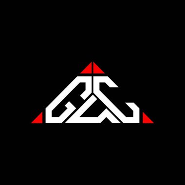 GUC harf logosu tasarımı vektör grafik, GUC basit ve modern logo.