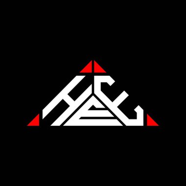 HEE harf logosu tasarımı vektör grafik, HEE basit ve modern logo.