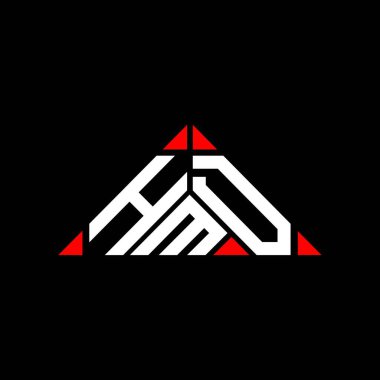 HMD harf logosu tasarımı vektör grafik, HMD basit ve modern logo.