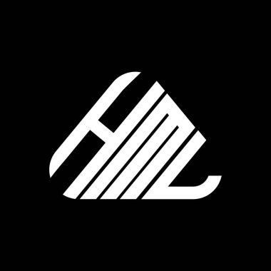 HML harf logosu yaratıcı tasarımı vektör grafik, HML basit ve modern logo.