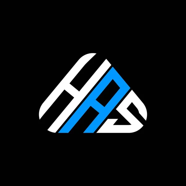 Vektör Grafikli Basit Modern Logolu Has Harfli Yaratıcı Logo Tasarımı — Stok Vektör