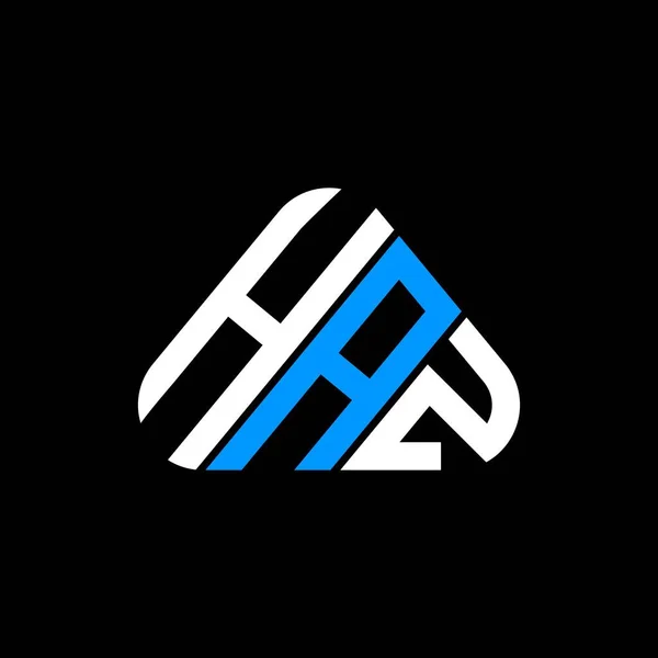 Haz Harfi Logo Yaratıcı Tasarımı Vektör Grafik Haz Basit Modern — Stok Vektör