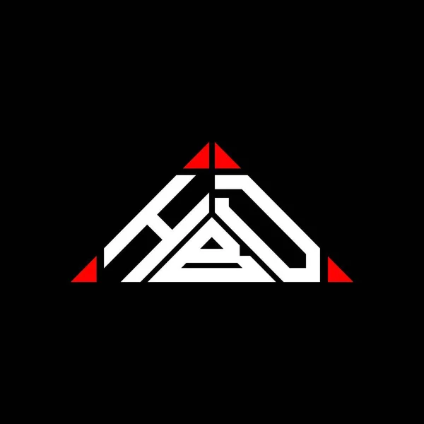 Hbd Harf Logosu Tasarımı Vektör Grafik Hbd Basit Modern Logo — Stok Vektör