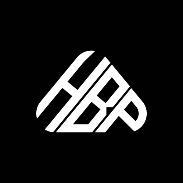 Hbp Harfi Logo Yaratıcı Tasarımı Vektör Grafik Hbp Basit Modern — Stok Vektör